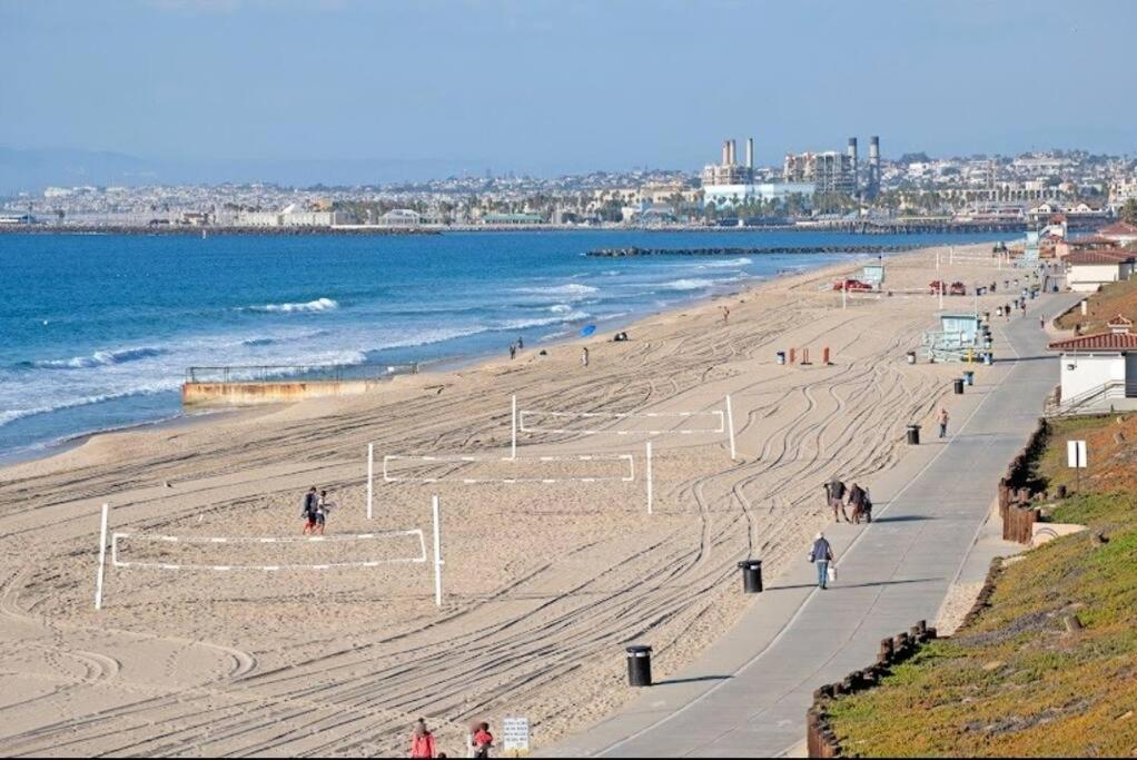 Lovely White Beach House Redondo Beach Exterior foto